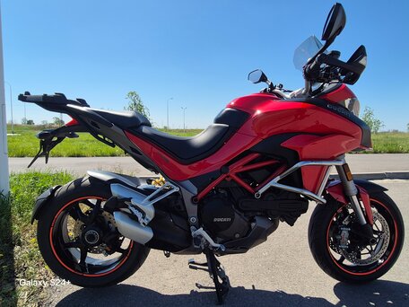 2015 Ducati Multistrada 1200, красный, 1450000 рублей, вид 1