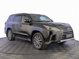 2020 Lexus LX 570 III Рестайлинг 2, чёрный, 9670000 рублей, вид 3