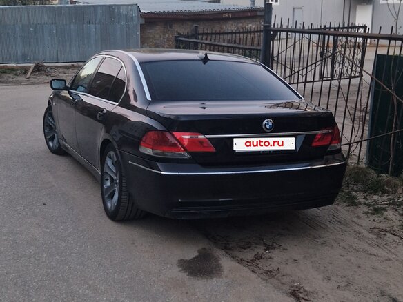 2006 BMW 7 серии Long 740Li IV (E65/E66) Рестайлинг, чёрный, 800000 рублей - вид 3