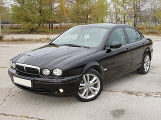 2006 Jaguar X-Type I, чёрный, 1500000 рублей, вид 1