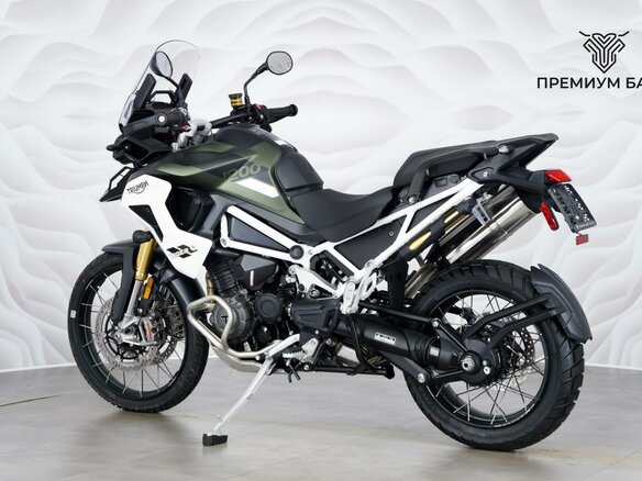 2023 Triumph Tiger 1200, зелёный, 1750000 рублей - вид 7