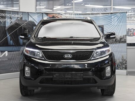 2017 Kia Sorento II Рестайлинг, чёрный, 1749000 рублей, вид 2