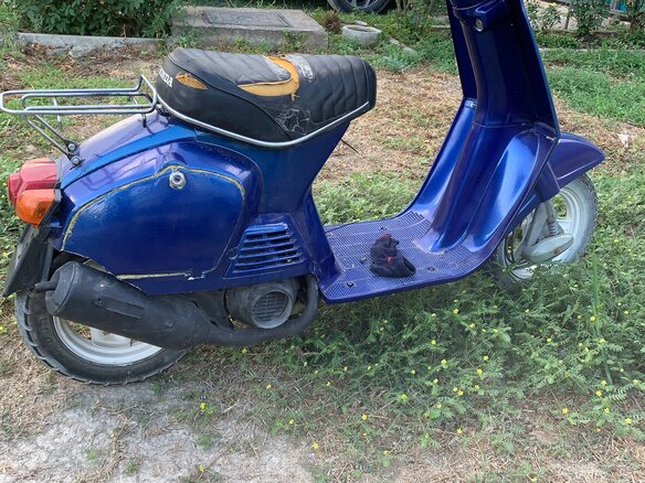 2005 Honda Tact, синий, 15000 рублей - вид 2
