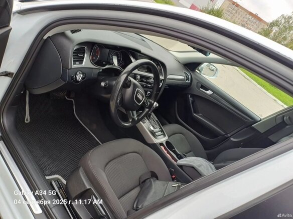 2013 Audi A4 IV (B8) Рестайлинг, белый, 1350000 рублей - вид 9
