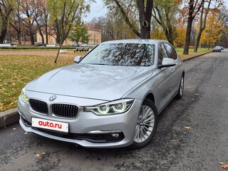 2017 BMW 3 серии 318i VI (F3x) Рестайлинг, серебристый, 1700000 рублей, вид 1
