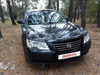 2008 Hyundai Sonata V (NF), чёрный, 460000 рублей, вид 1