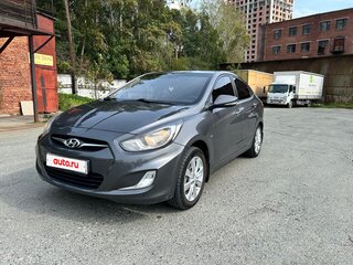 2011 Hyundai Solaris I, серый, 946000 рублей, вид 1