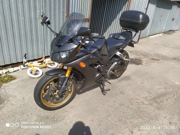 2007 Yamaha FZ1, серый, 750000 рублей - вид 7