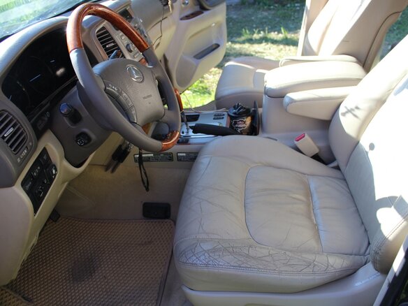 2005 Lexus LX 470 II Рестайлинг, чёрный, 1820000 рублей - вид 20