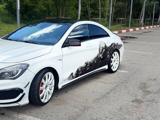2015 Mercedes-Benz CLA AMG 45 AMG I (C117, X117), белый, 1850000 рублей, вид 4