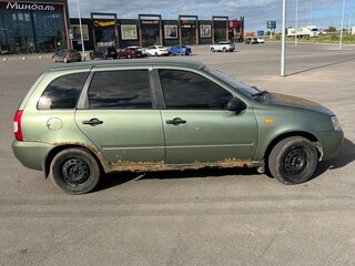 2008 Lada (ВАЗ) Kalina I, зелёный, 105000 рублей, вид 3