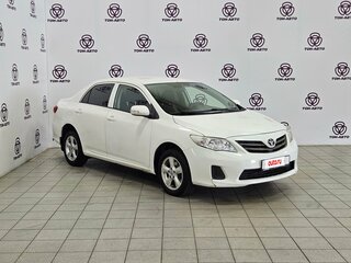 2012 Toyota Corolla X (E140, E150) Рестайлинг, белый, 735000 рублей, вид 3