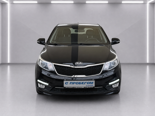 2017 Kia Rio III Рестайлинг, чёрный, 1350000 рублей, вид 2
