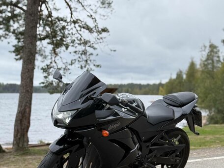 2008 Kawasaki Ninja 250R, чёрный, 260000 рублей, вид 5