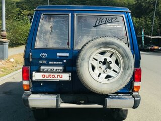 1992 Toyota Land Cruiser 70 Series, синий, 1400000 рублей, вид 2