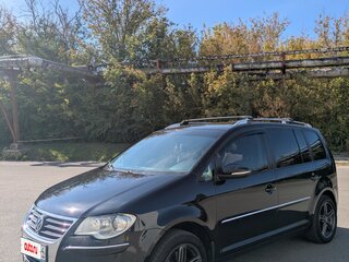 2009 Volkswagen Touran I Рестайлинг, чёрный, 800000 рублей, вид 2