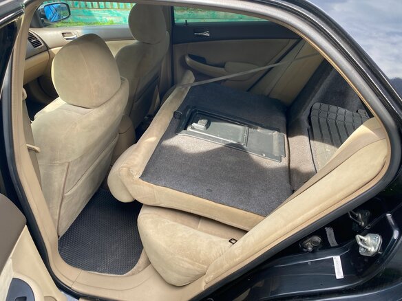 2003 Honda Accord US Market VII, чёрный, 650000 рублей - вид 13