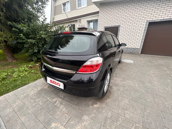 2007 Opel Astra H, чёрный - вид 8