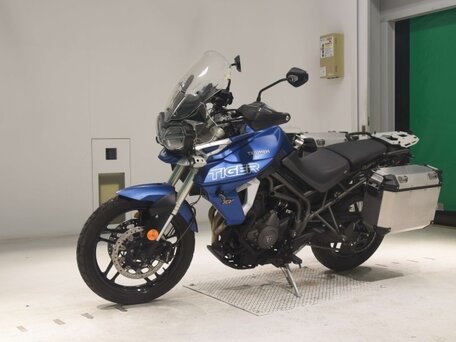 2018 Triumph Tiger 800, синий, 750000 рублей, вид 4