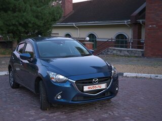 2017 Mazda Demio IV (DJ), синий, 940000 рублей, вид 1