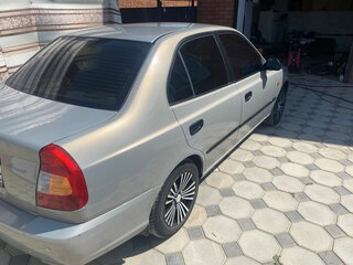 2008 Hyundai Accent ТагАЗ II, бежевый, 330000 рублей, вид 5