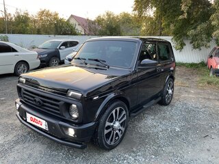 2017 Lada (ВАЗ) 2121 (4x4) Urban I Рестайлинг, чёрный, 890000 рублей, вид 1