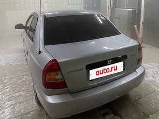 2006 Hyundai Accent ТагАЗ II, серебристый, 275000 рублей, вид 4