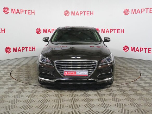 2017 Genesis G80 I, коричневый, 2163000 рублей - вид 2