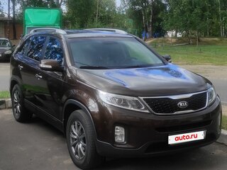 2014 Kia Sorento II Рестайлинг, коричневый, 1300000 рублей, вид 2
