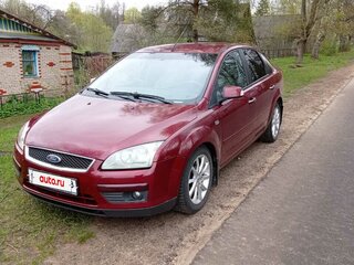 2007 Ford Focus II, пурпурный, 360000 рублей, вид 1