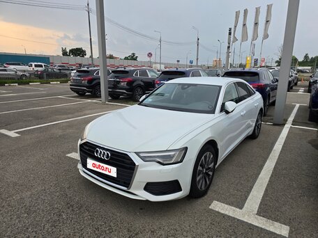 2020 Audi A6 45 TFSI V (C8), белый, 3450000 рублей, вид 3