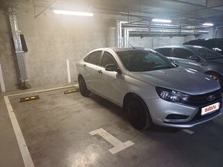 2018 Lada (ВАЗ) Vesta I, серебристый, 850000 рублей, вид 3