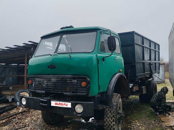 1985 МАЗ 509А, зелёный, 350000 рублей