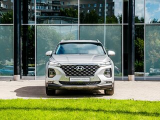 2020 Hyundai Santa Fe IV, серебристый, 2770000 рублей, вид 3