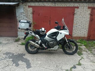 2014 Honda VFR 1200X (Crosstourer), белый, 750000 рублей, вид 3