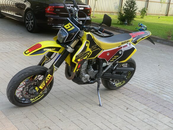 2006 Suzuki DR-Z 400, жёлтый, 480000 рублей - вид 6