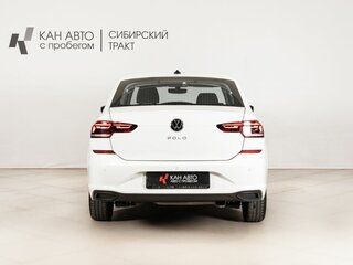 2022 Volkswagen Polo VI, белый, 1517000 рублей, вид 4