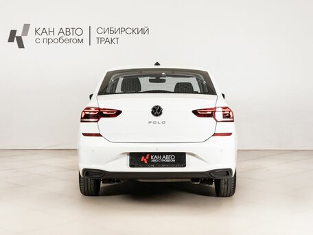 2022 Volkswagen Polo VI, белый, 1517000 рублей, вид 4