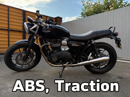 2017 Triumph Street Twin, чёрный, 619000 рублей, вид 1