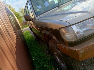 1997 Hyundai Galloper II, серый, 300000 рублей, вид 4