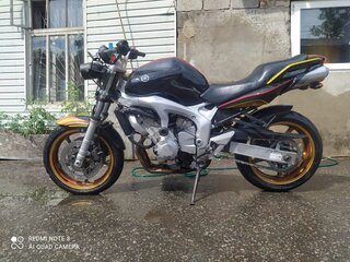 2004 Yamaha FZ6, чёрный, 350000 рублей, вид 2