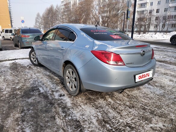 2013 Opel Insignia I, голубой, 1200000 рублей - вид 3