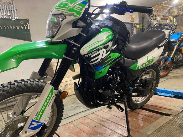 2023 Racer Panther, зелёный, 135000 рублей - вид 4