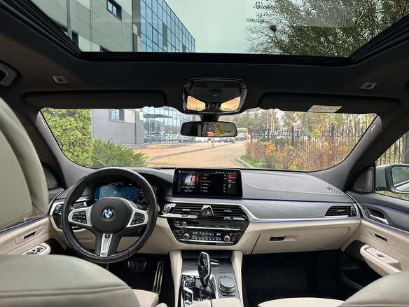 2020 BMW 6 серии Gran Turismo 630d xDrive IV (G32) Рестайлинг, серый, 7100000 рублей - вид 12