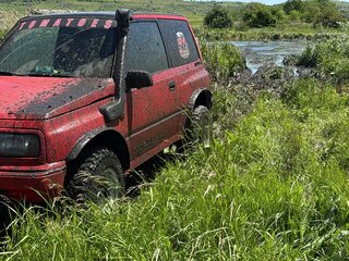 1995 Suzuki Vitara I, красный, 800000 рублей, вид 3