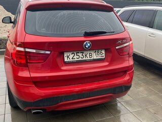 2015 BMW X3 20i xDrive II (F25) Рестайлинг, красный, 2600000 рублей, вид 2