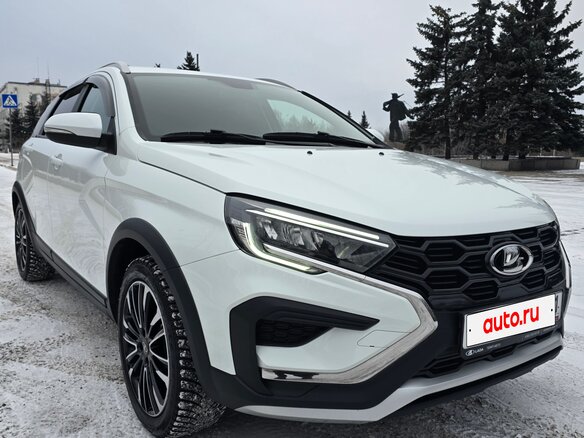 2023 Lada (ВАЗ) Vesta SW Cross I Рестайлинг (NG), белый, 1700000 рублей