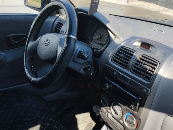 2008 Hyundai Accent ТагАЗ II, бежевый - вид 11