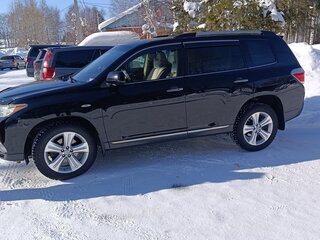 2011 Toyota Highlander II (XU40) Рестайлинг, чёрный, 2100000 рублей, вид 3