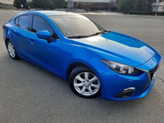 2015 Mazda 3 III (BM), синий, 1350000 рублей, вид 2